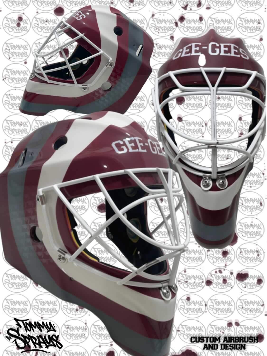 Custom Goalie Mask Art